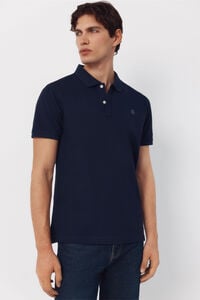 Cortefiel Polo b&aacute;sico de piqu&eacute; slim
