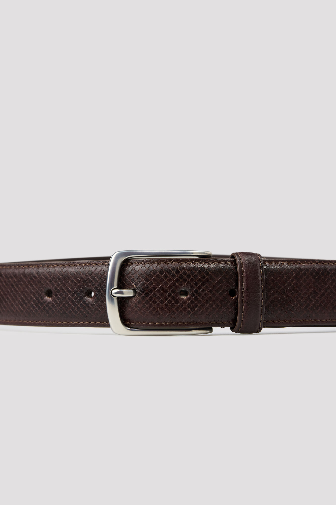 Cortefiel Sport embossed leather belt