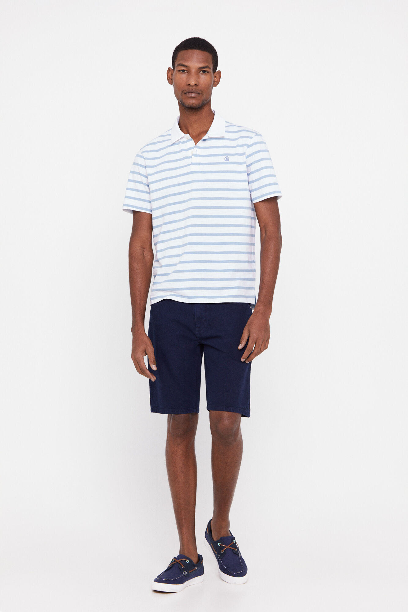 Coloured denim Bermuda shorts Men s Bermuda shorts Cortefiel