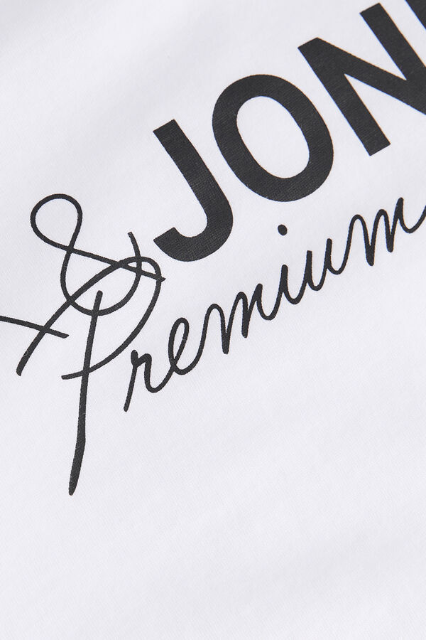 Jack & Jones Short sleeve logo T-shirt White