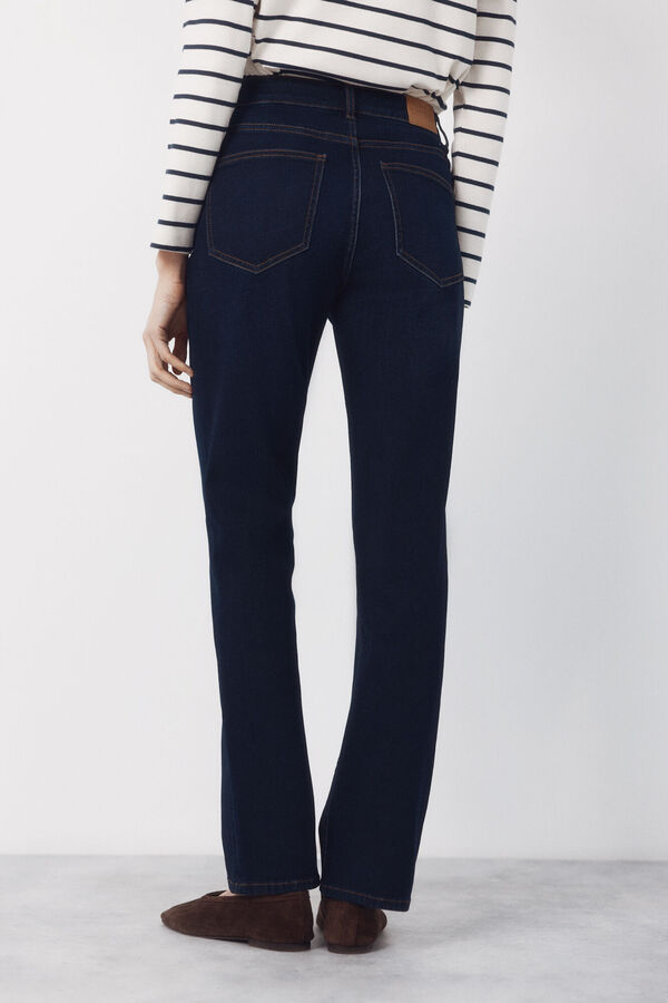 Cortefiel Jeans Rectos Blue