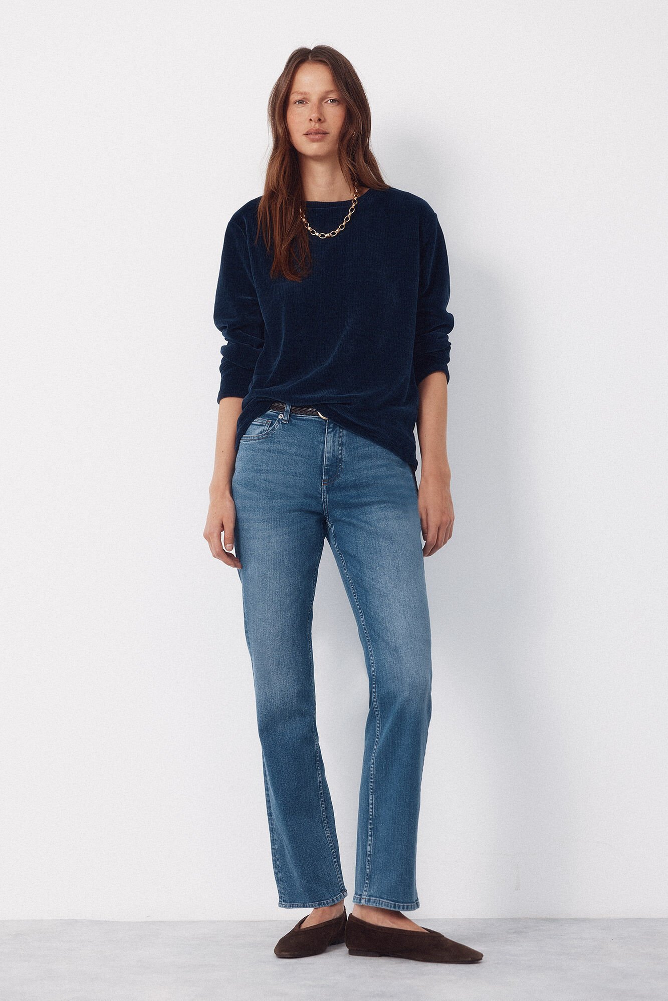 Cortefiel Camiseta chenilla