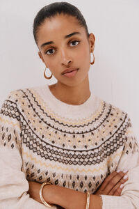 Cortefiel Camisola jacquard posicional