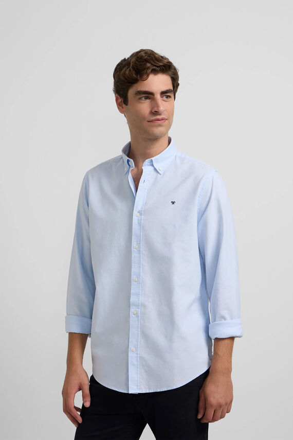 Camisa sport oxford regular fit rayas