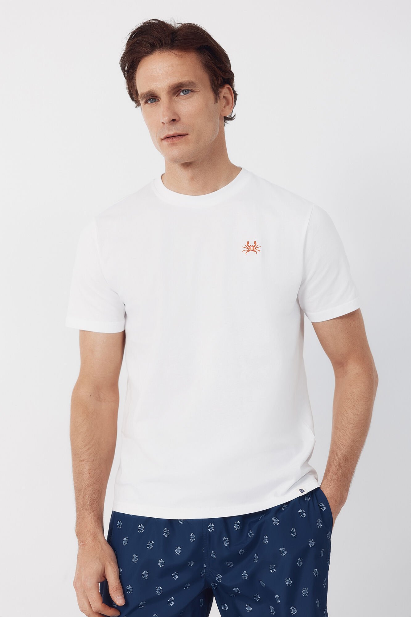 Cortefiel Embroidered T-shirt