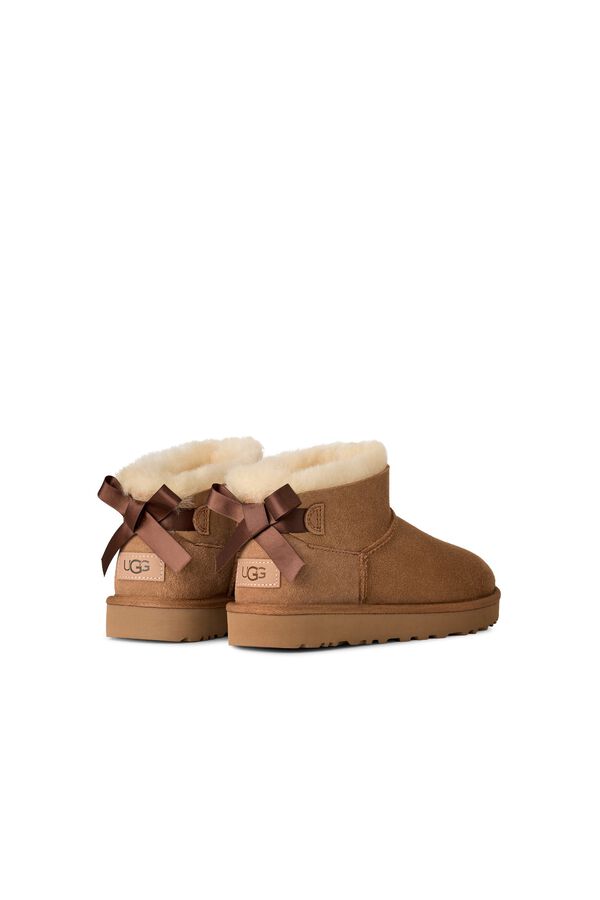 Ugg Ultra Mini Bailey Bow boot Camel