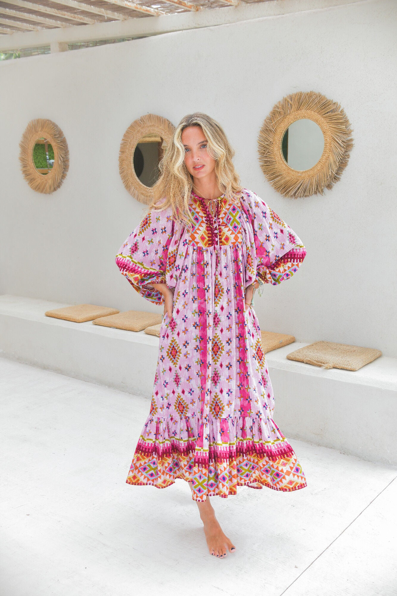 Jaase Vestido midi Camille