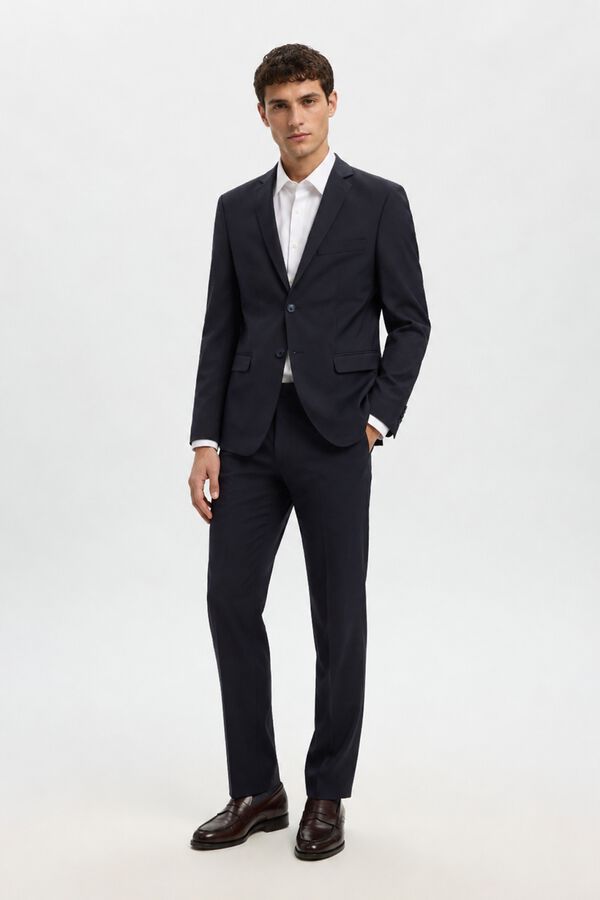 Selected Slim Fit blazer Navy