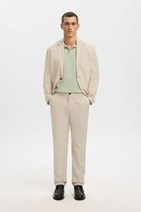 Selected Cal&ccedil;a de linho de vestir