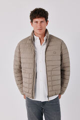 Cortefiel Ultralight puffer jacket Brown