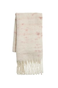 Vila Cachecol malhado com franjas