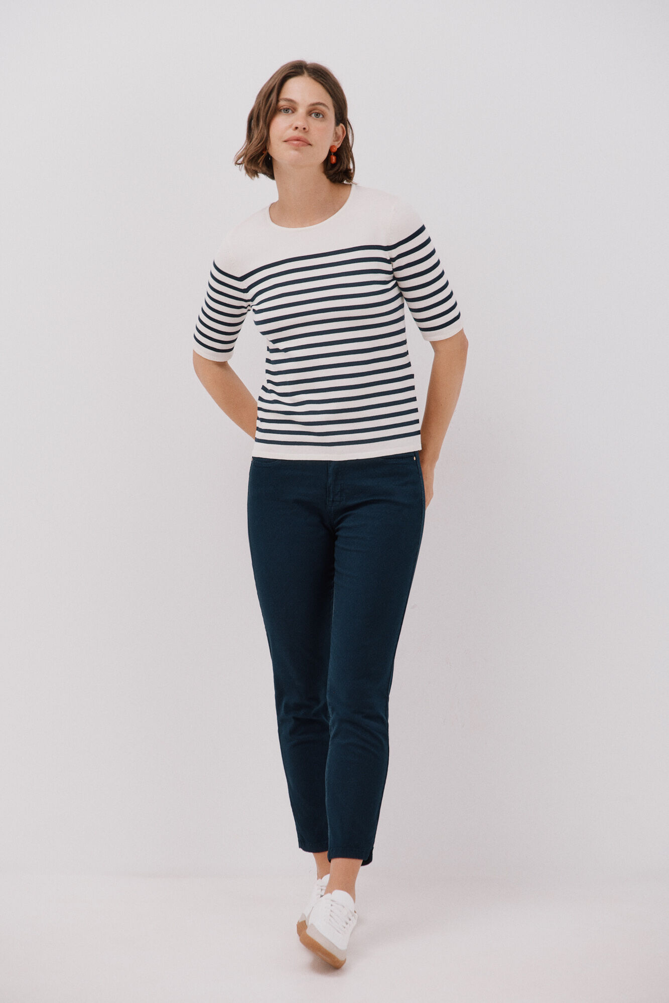 Cortefiel Short-sleeved jumper