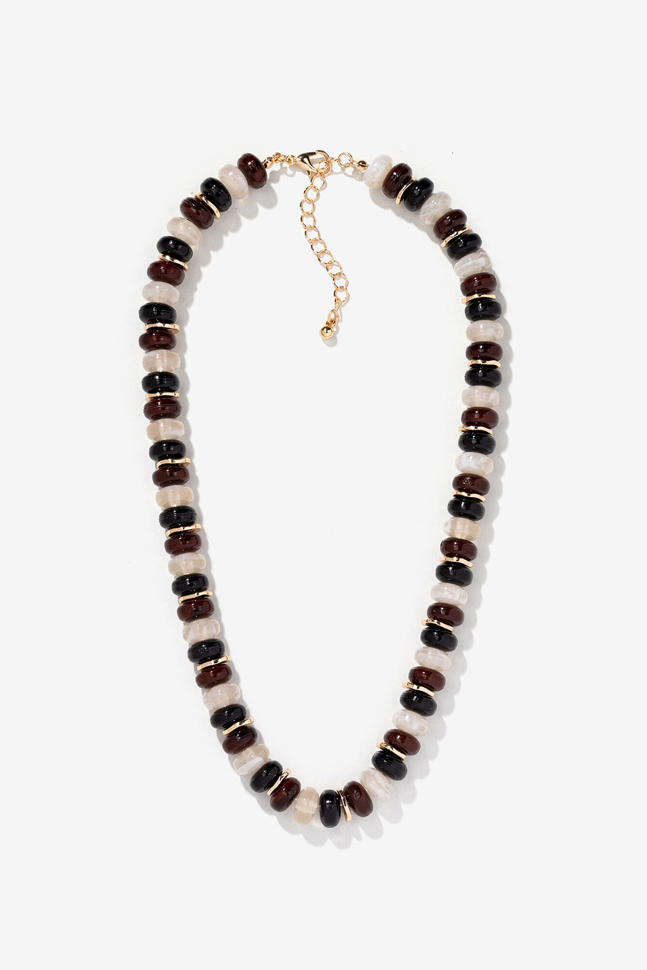 Vilanova Colar de contas tricolor