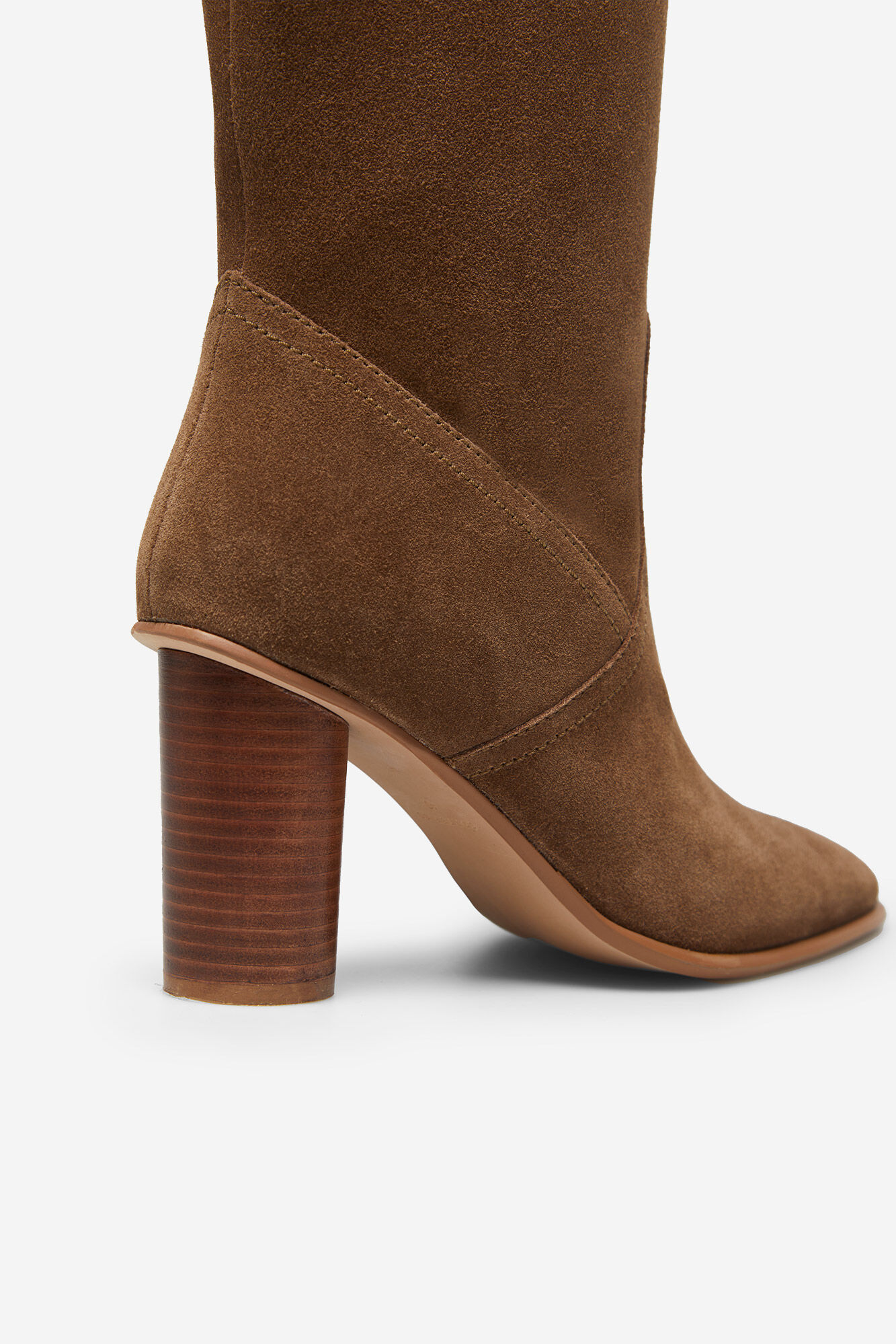 Bota tac n piel serraje Chaussures pour femme Cortefiel