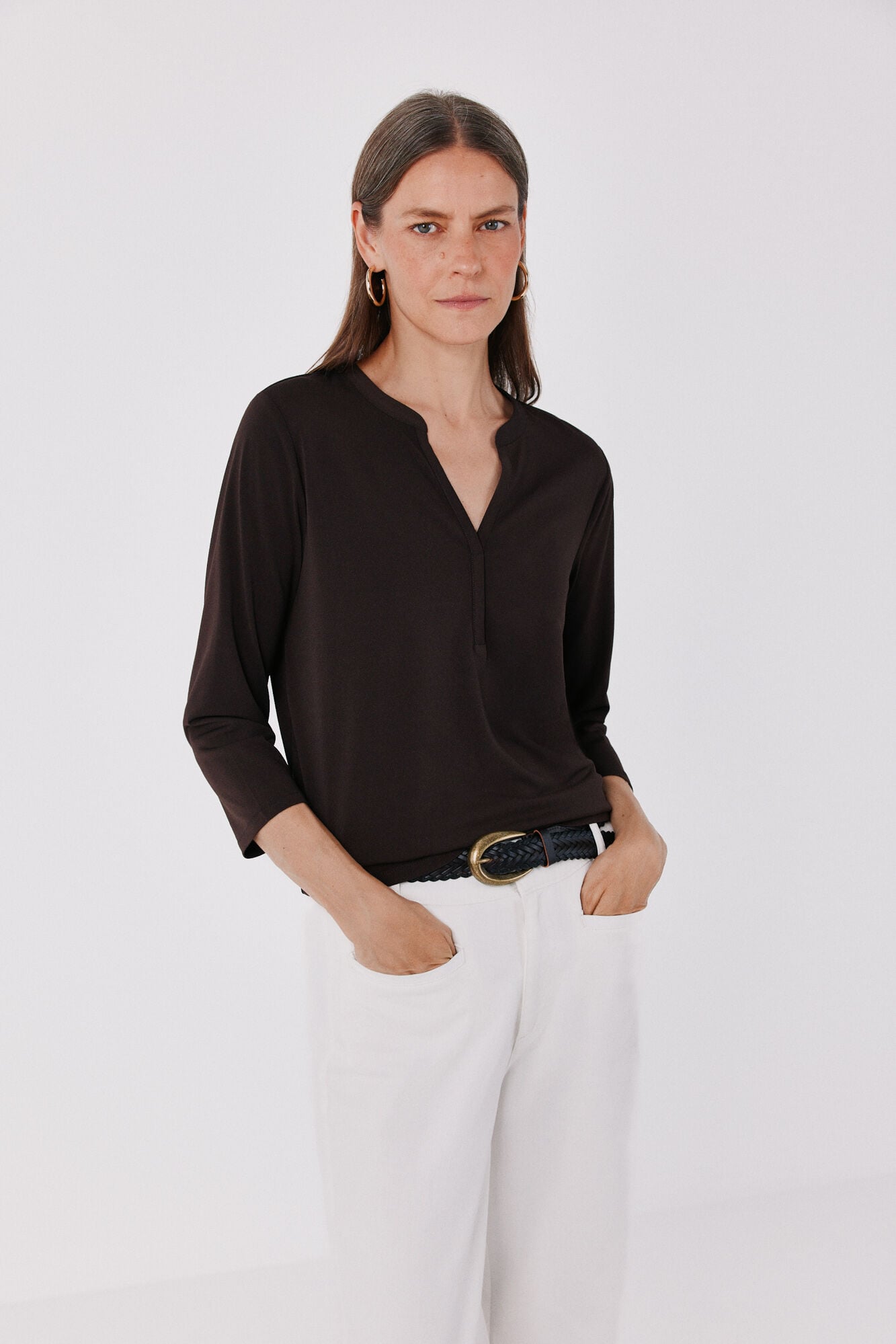 Cortefiel Henley T-shirt