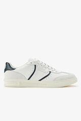 Fred Perry Tênis B4 em couro/camurça com relevo Multicolorido