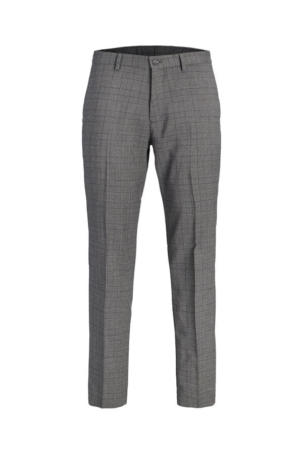 Jack & Jones Cal&ccedil;a de vestir em viscose Cinzento