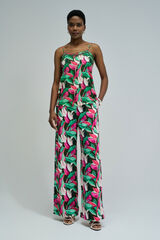 Salsa Jeans Cal&ccedil;a normais com estampa floral Subiu