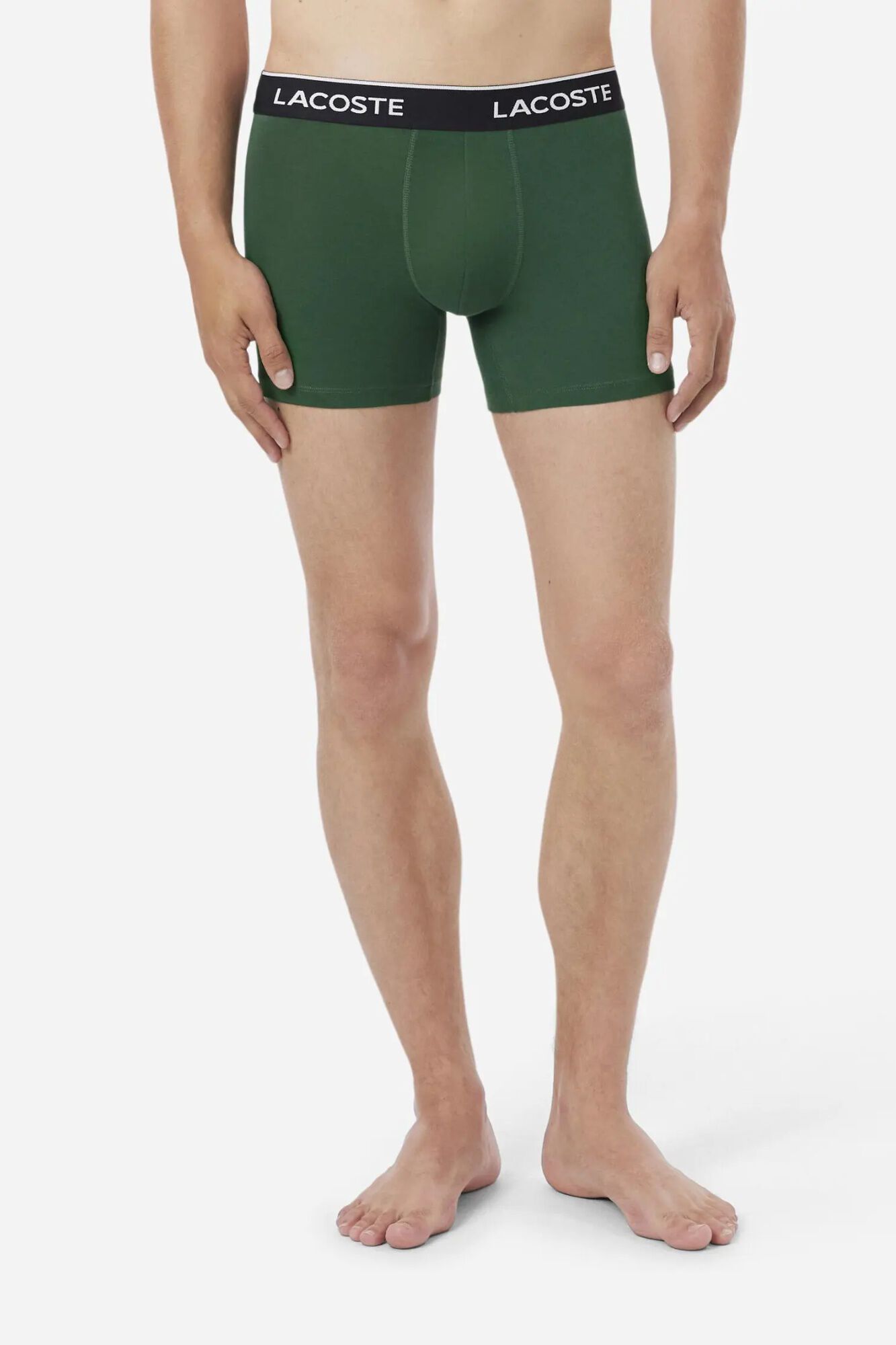 Lacoste Pack 3 boxers cintura el&aacute;stica