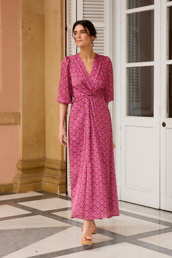 Pol&iacute;n Et Moi Vestido estampado Nerea Granada