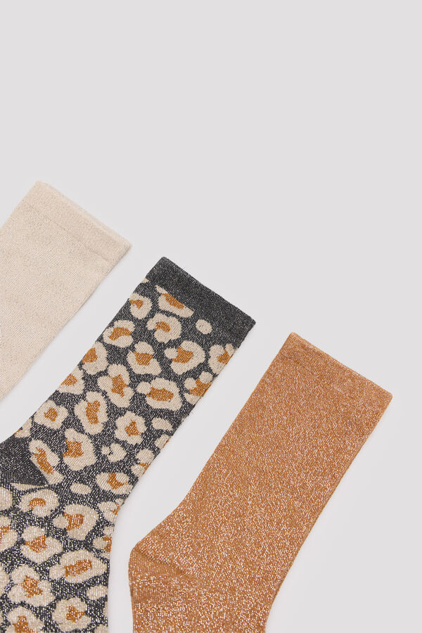 Cortefiel Long socks pack Multicolour