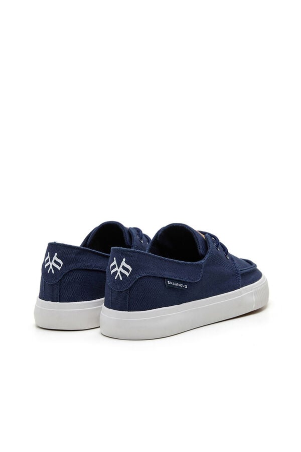 Spagnolo Canvas leisure sneaker Navy
