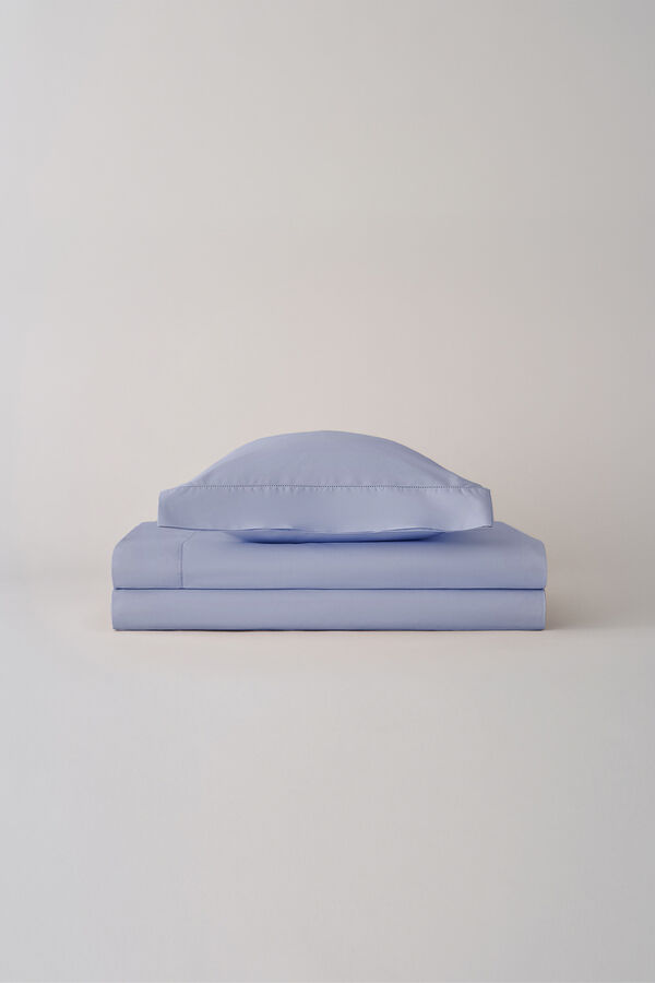 Cortefiel Juego de Sábanas Venecia  cama 150-160 cm Azul