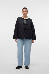 Vero Moda Curve Casaco acolchoada de tamanho grande Preto