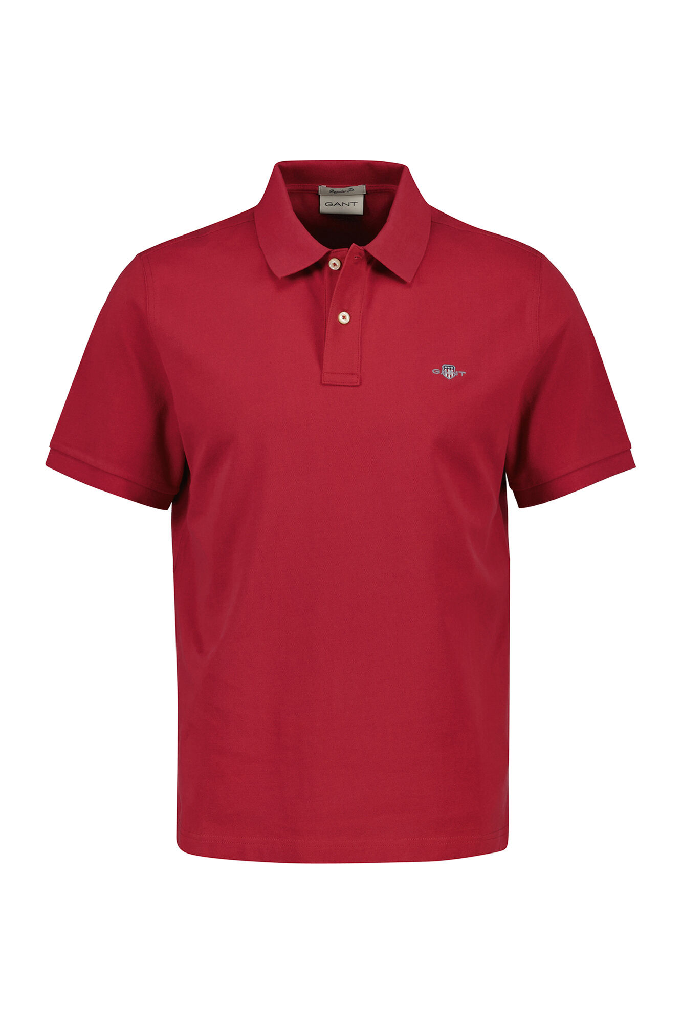 Gant Polo Regular Fit Shield de piqu&eacute;
