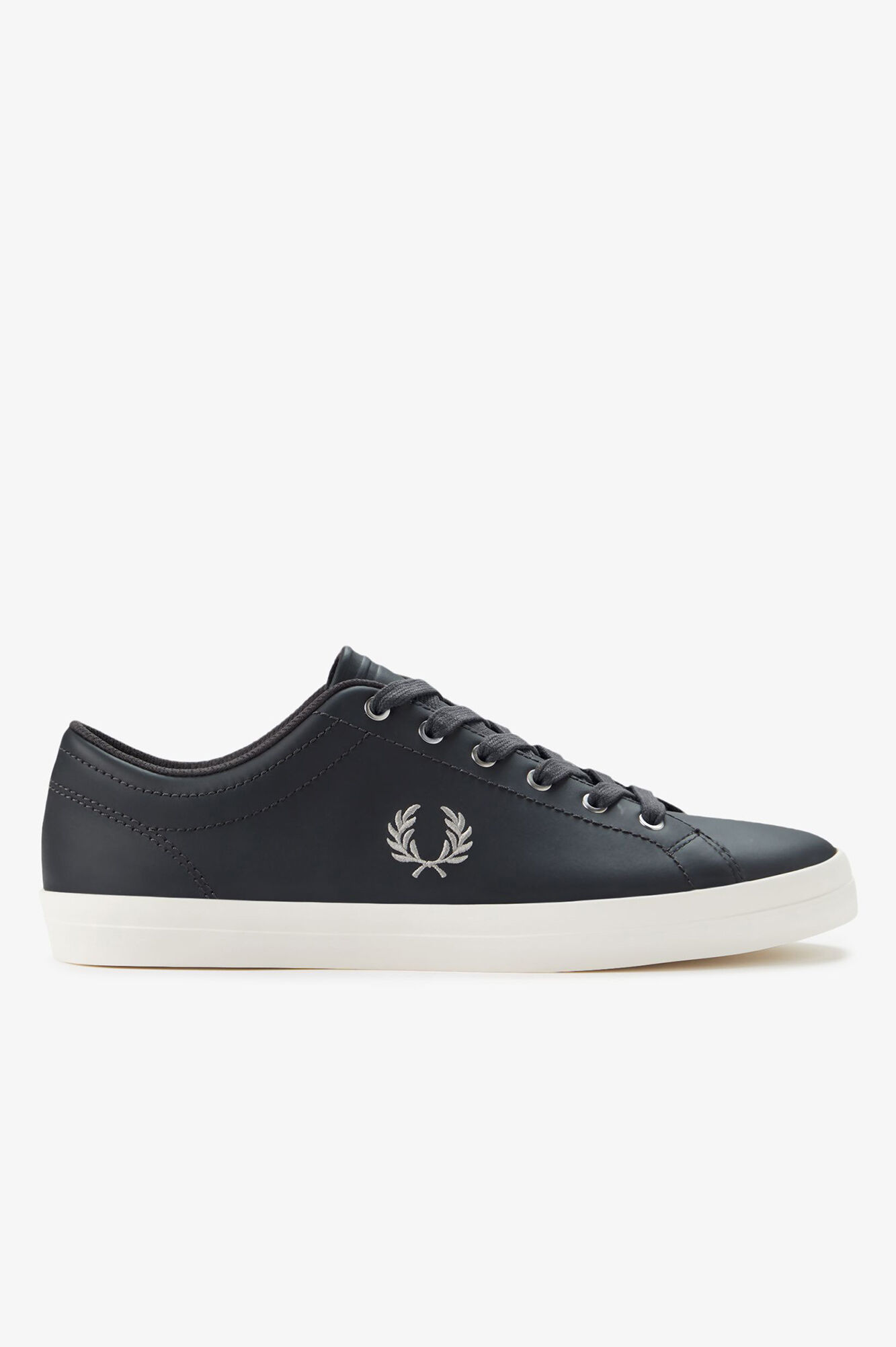 Fred Perry T&ecirc;nis de couro b&aacute;sico