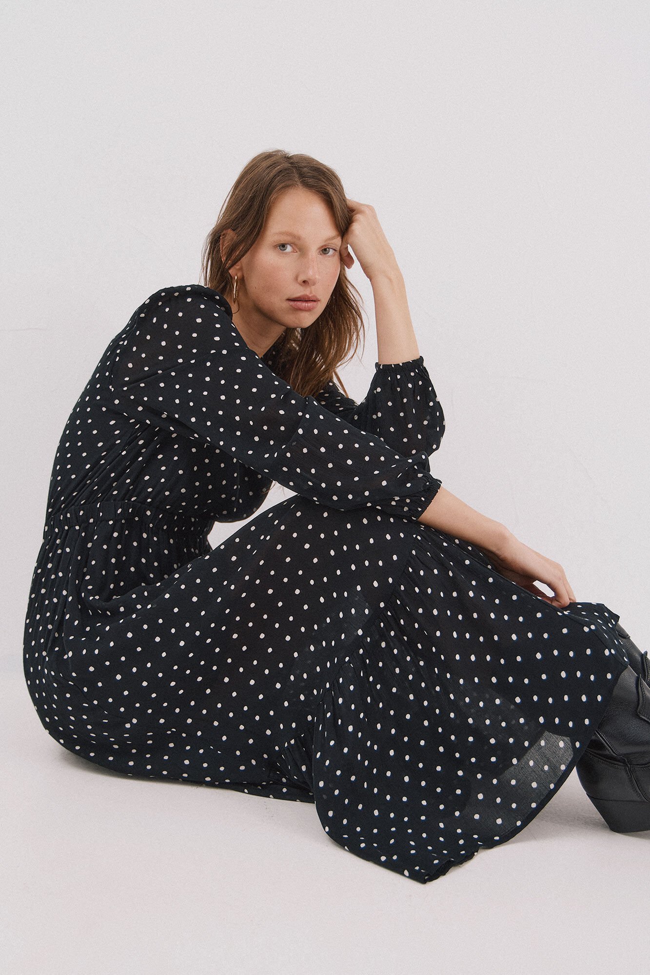 Cortefiel Printed dress