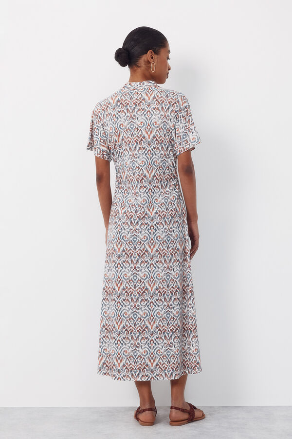 Cortefiel Printed dress Multicolour