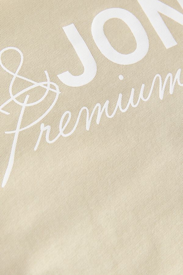 Jack & Jones T-shirt de manga curta com logo Tostado