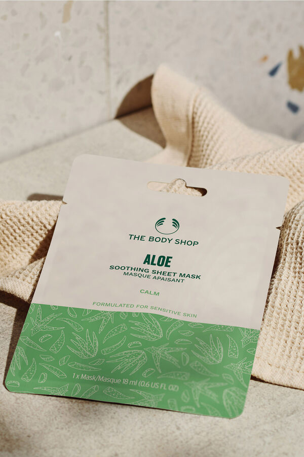 The Body Shop Mascarilla de tejido calmante de Aloe Vera Multicolor