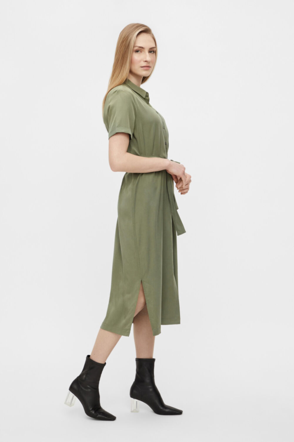 Cortefiel vestido camisero outlet