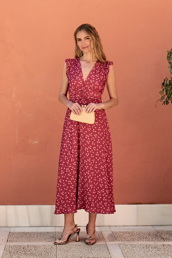 Pol&iacute;n Et Moi Vestido de convidada Lourdes Granada