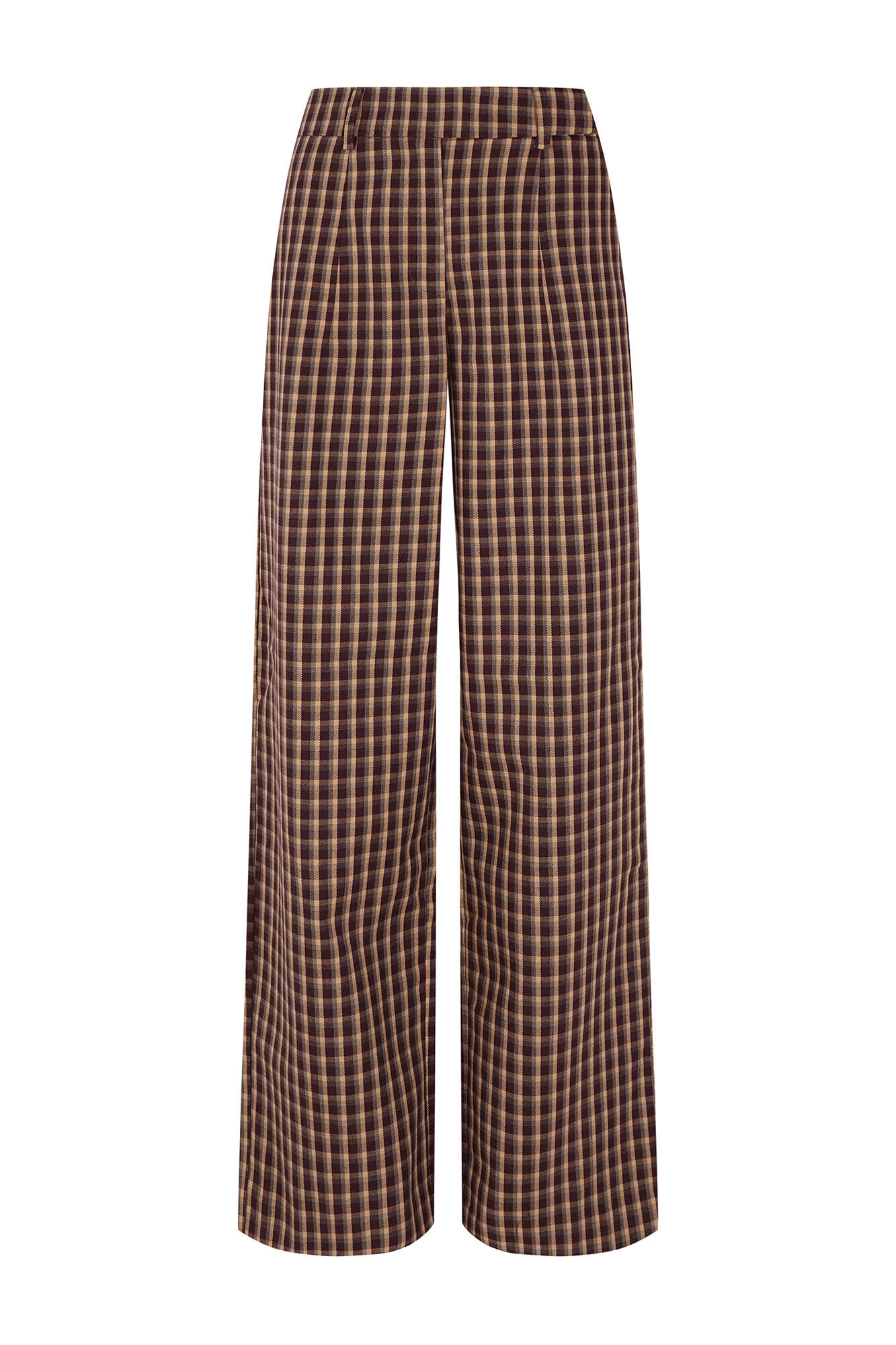 Cortefiel Women's plaid trousers