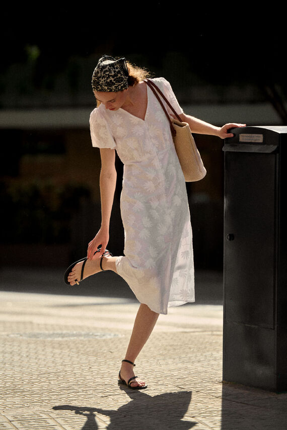 Vestido bordado