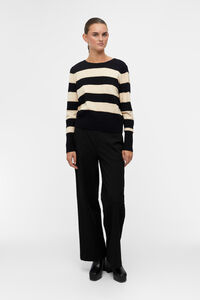 Cortefiel Ecovero jersey-knit jumper Black