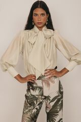 Cherubina Blusa Tiana Ecru