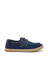 Spagnolo Canvas leisure boat shoe Navy