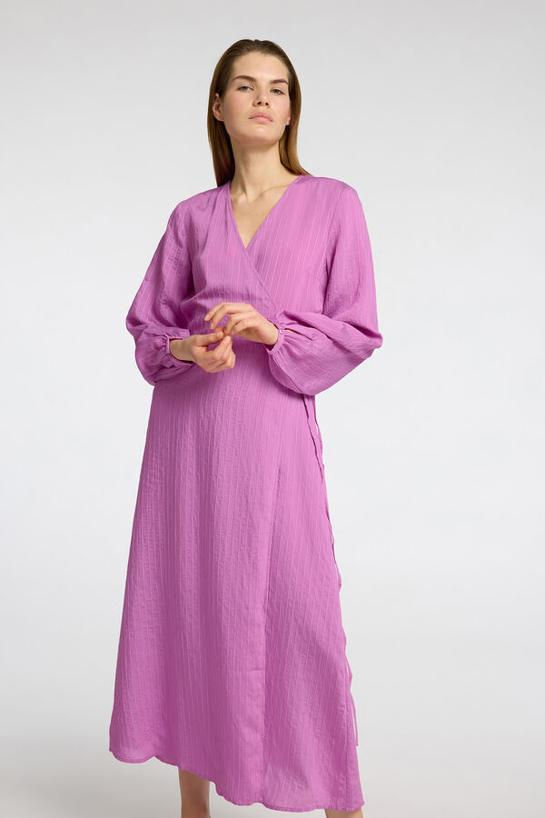 Selected Femme Vestido longo envolvente Subiu