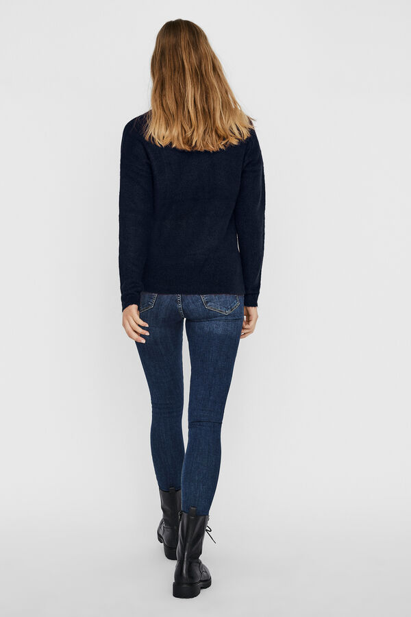 Vero Moda Camisola básico de malha Azul