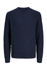 Jack & Jones Jacquard jumper Navy
