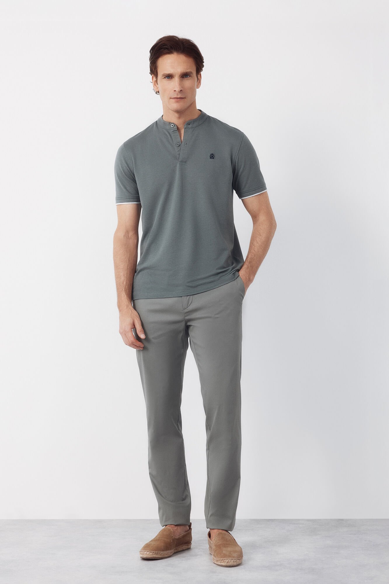 Cortefiel Polo gola mao