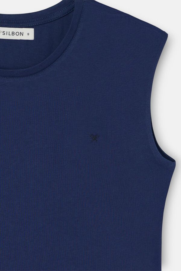 Silbon T-shirt woman sun Azul