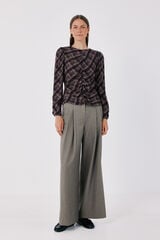 Cortefiel Women's dart trousers Beige