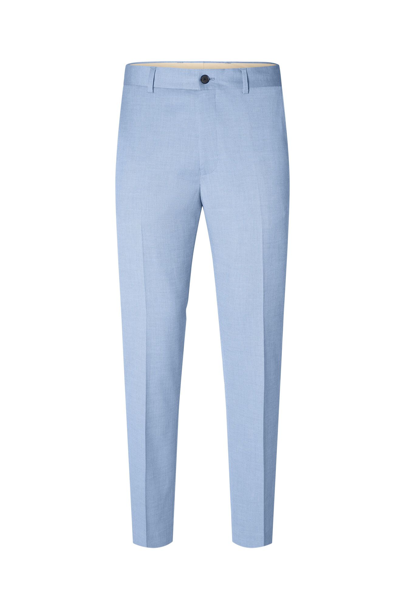 Selected Cal&ccedil;as de fato Slim Fit confecionadas com materiais reciclados. 