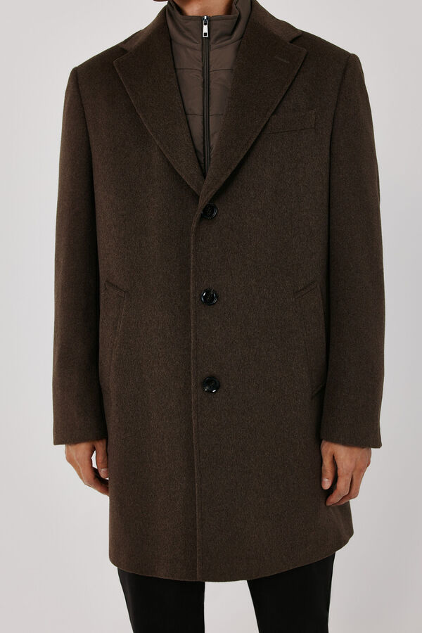 Cortefiel Coat removable lining Camel