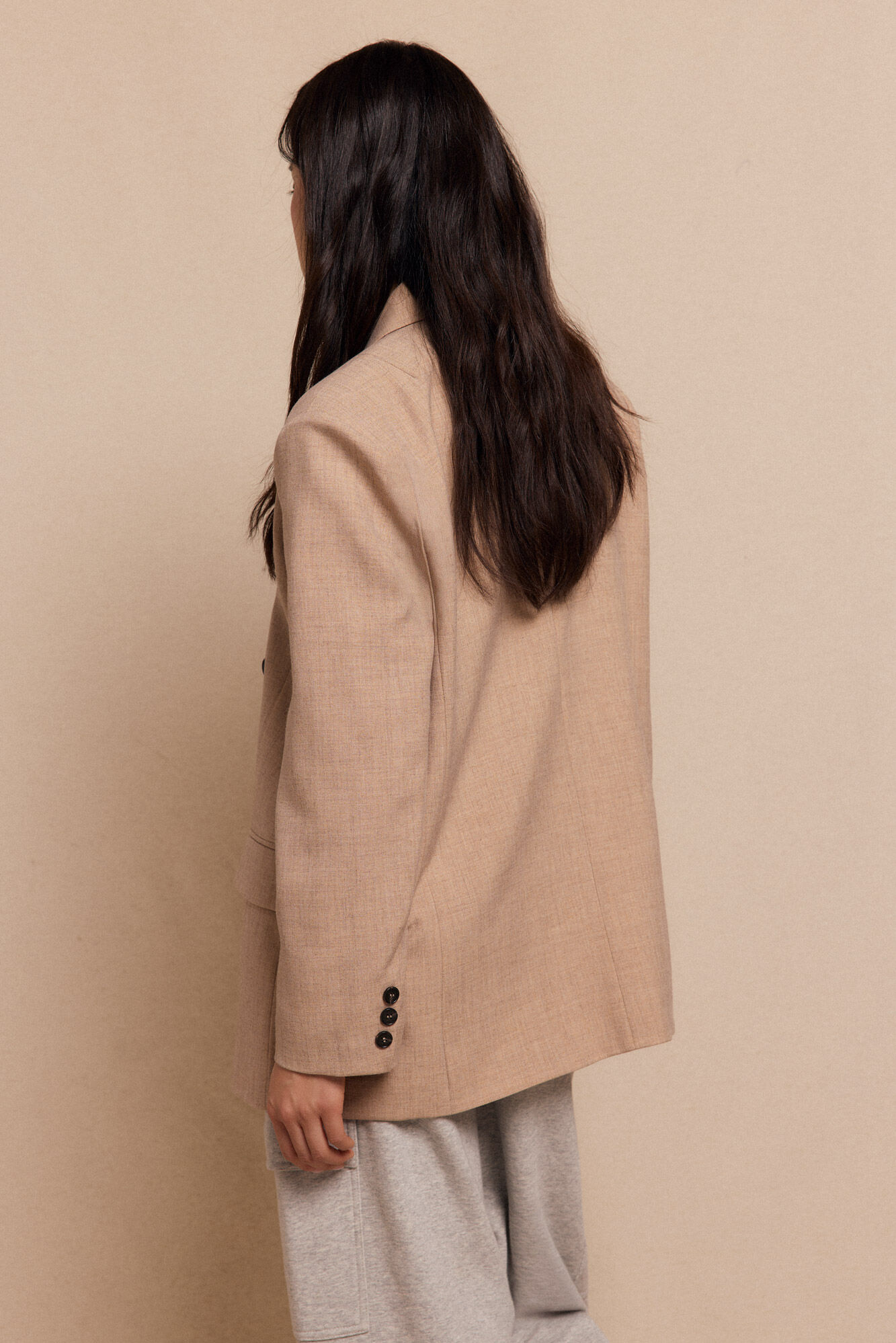 Slowlove Blazer de corte oversize